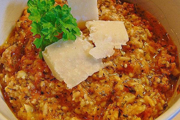 Tomato and Parmesan Cream