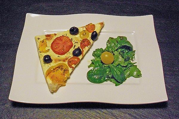 Tomato – Goat Cheese – Quiche