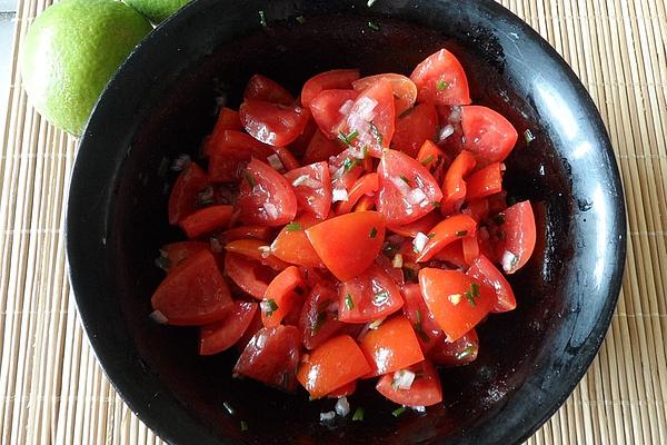 Tomato Salad with Lime Vinaigrette