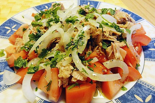 Tomato Salad with Tuna