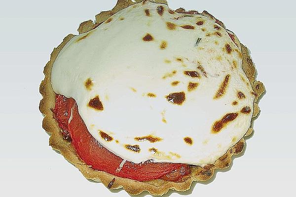 Tomato Tart Au Gratin with Goat Cream Cheese