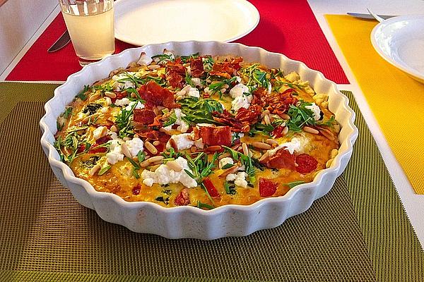 Tomato Tart with Goat Cheese