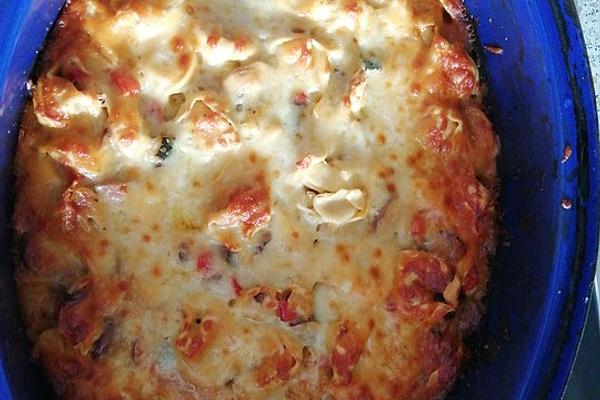 Tortellini Casserole with Vegetables