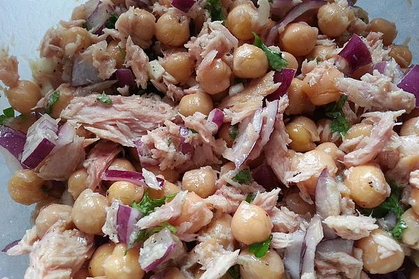 Tuna and Chickpeas Salad