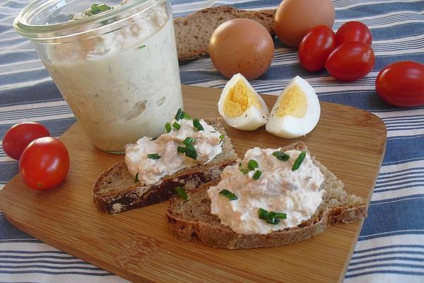 Tuna Dip with Fried Onions