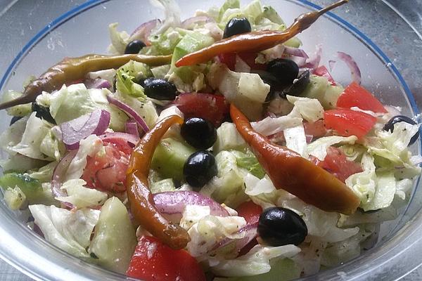 Turkish Shepherd`s Salad