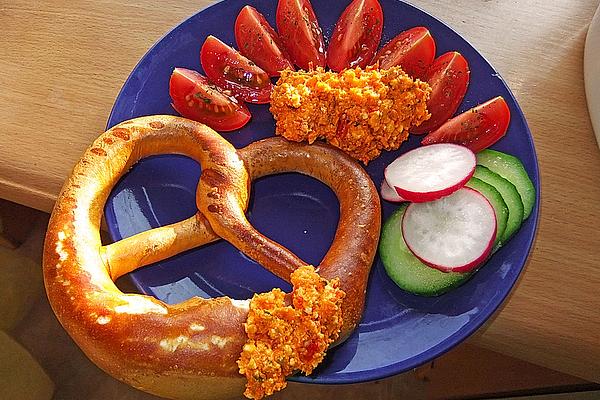 Turkish Style Obatzda with Ajvar