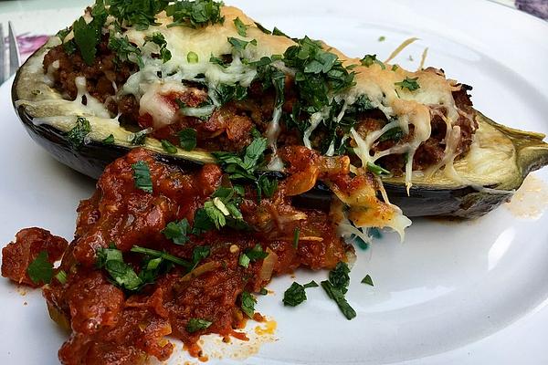 Turkish Style Stuffed Eggplant