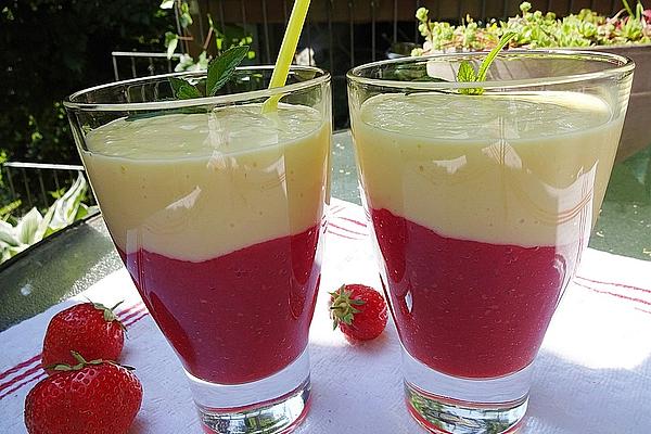 Two-tone Summer Smoothie