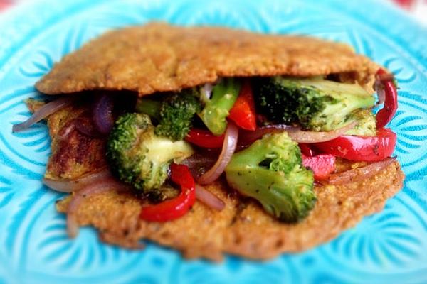 Vegan Chickpea Omelette