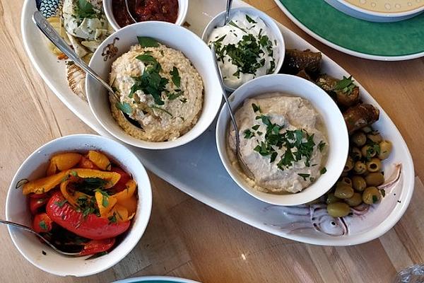 Vegan Mezze Platter