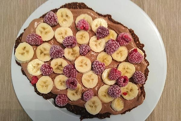 Vegan Oatmeal Pizza Nutella – Art