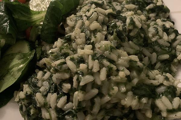 Vegan Spinach Risotto