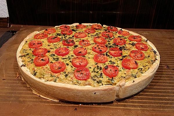 Vegan Vegetable Quiche