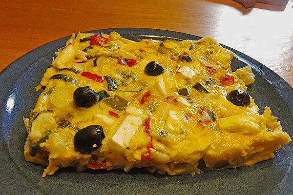 Vegetable Feta Cake