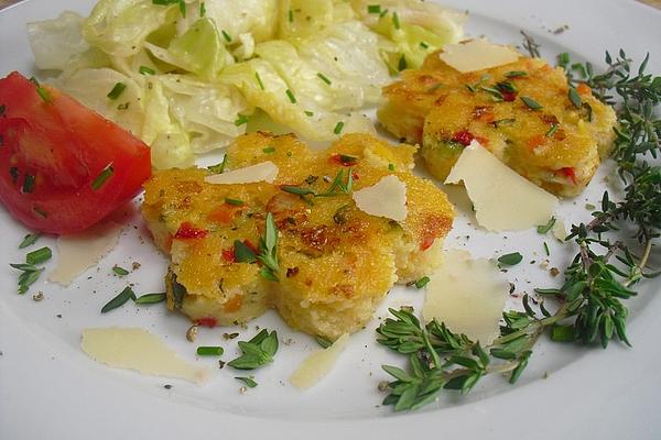 Vegetable Polenta Cubes