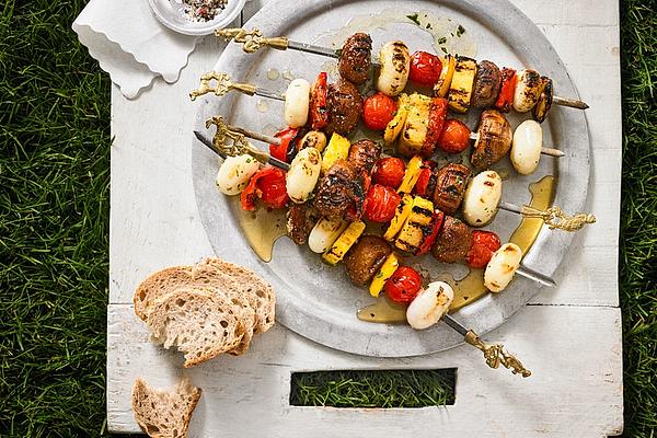 Vegetable Skewer for Grilling