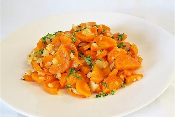 Vegetarian Carrot and Onion Pan