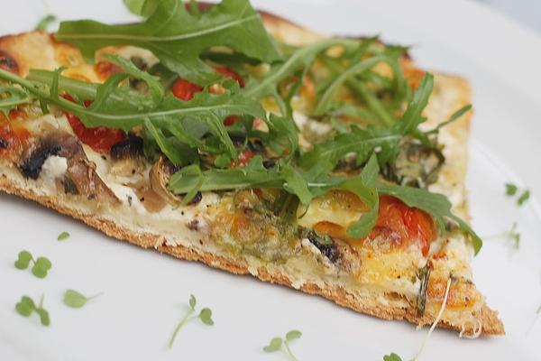 Vegetarian Tarte Flambée
