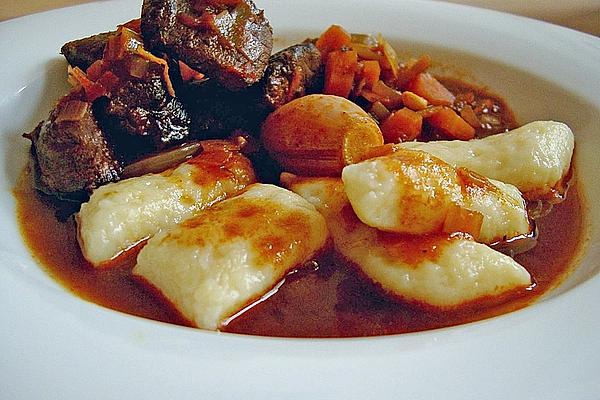 Venison Ragout with Mediterranean Touch