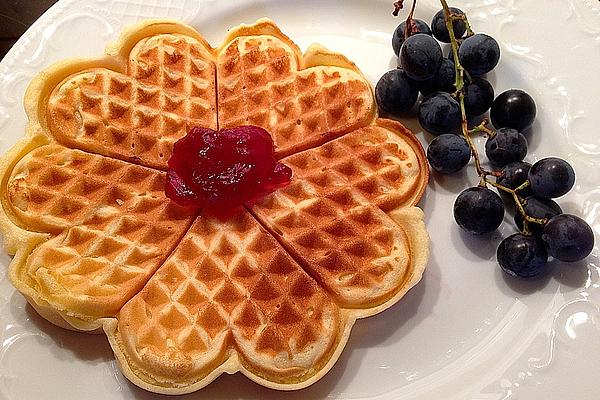 Waffles Without Milk