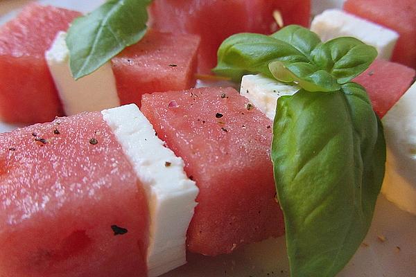 Watermelon with Feta