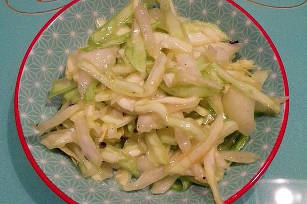 White Cabbage Salad
