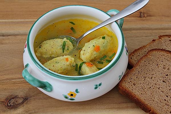Wild Garlic Semolina Dumplings