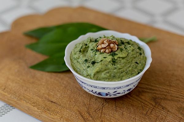 Wild Garlic Walnut Butter