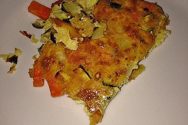 Zucchini and Carrot Tart