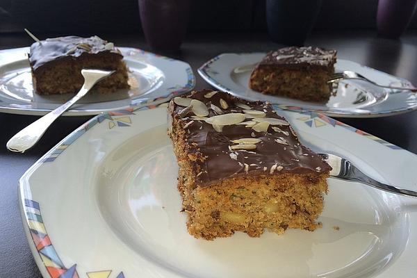 Zucchini – Carrot Cake with Pine Nuts