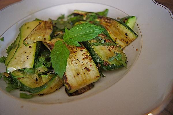 Zucchini with Mint