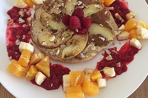 3 Small Protein Pancakes, Low Carb