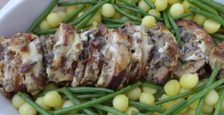 Roast Veal `Prince Orloff`