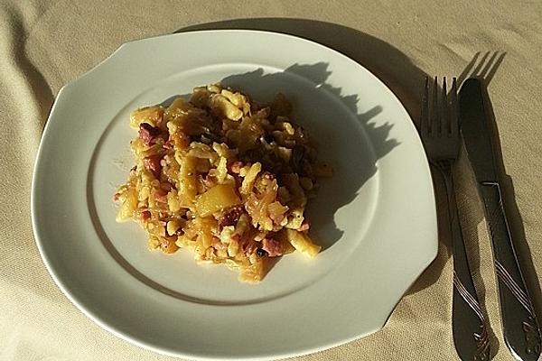Allgäu Cabbage Sparrows with Dark Beer