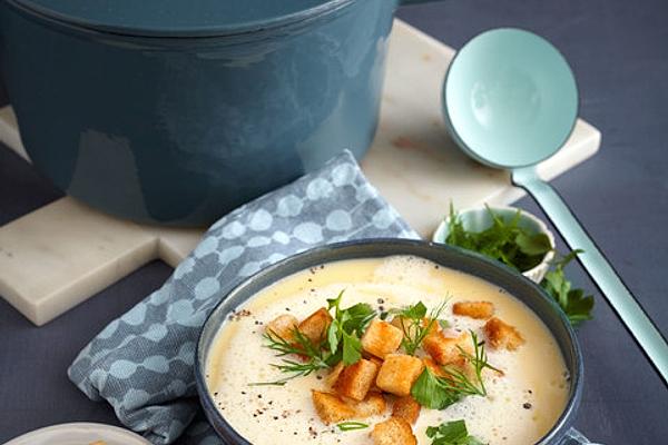 Allgäu Cheese Soup with Herbs