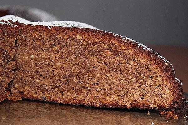 Almond Chocolate Cake with Rum