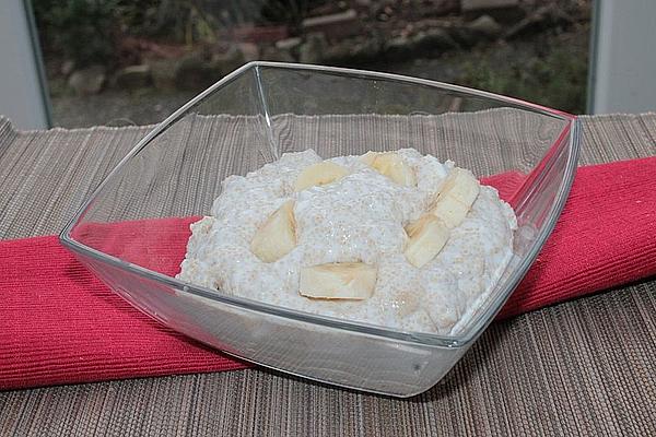 Amaranth Yogurt Coconut Banana Breakfast