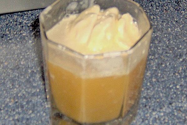 Amaretto with Vanilla Ice Cream