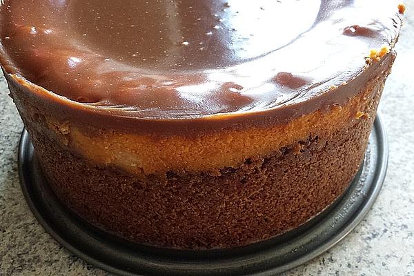 American Chocolate Peanut Butter Cheesecake