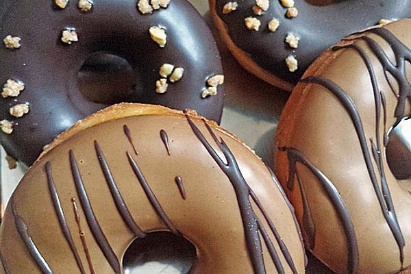 American Donuts with Apple Glaze