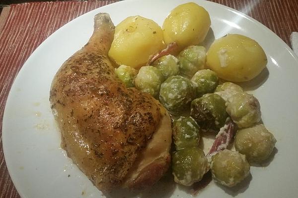 Anne`s Braised Brussels Sprouts