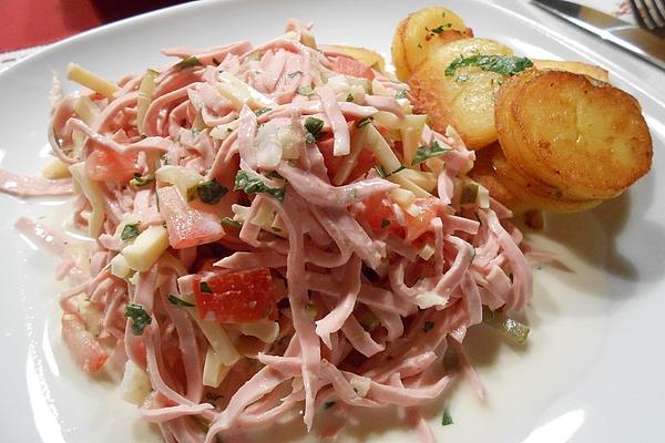 Appenzell Sausage and Cheese Salad