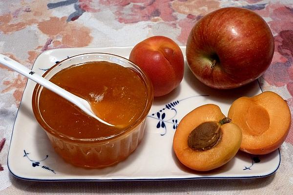 Apple and Apricot Jam