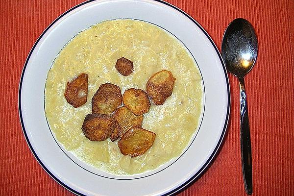 Apple and Celery Cream Soup