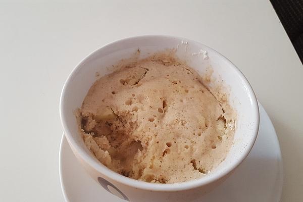 Apple and Cinnamon Mug Cake
