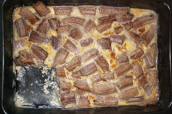 Apple – Banana Bake with Almonds