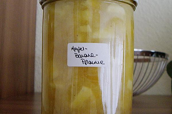 Apple – Banana – Plum Jam