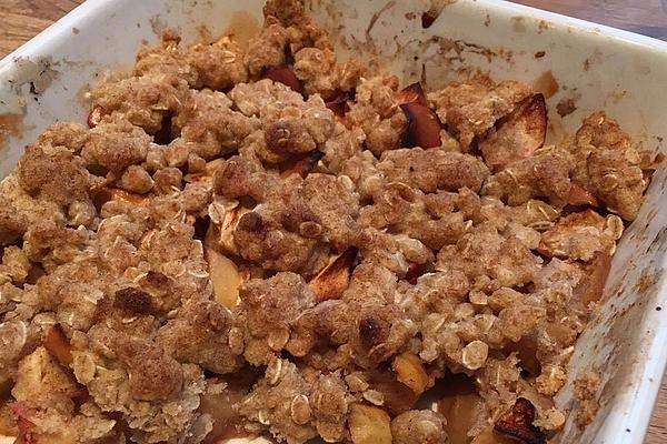 Apple Barley Crumble