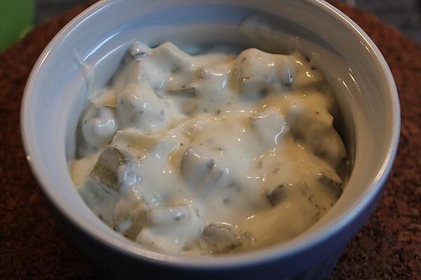 Apple-cucumber-sour Cream-dip
